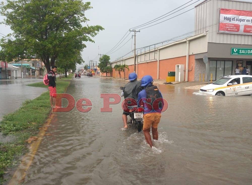 Chetumal queda inundado a causa de la tormenta tropical Amanda