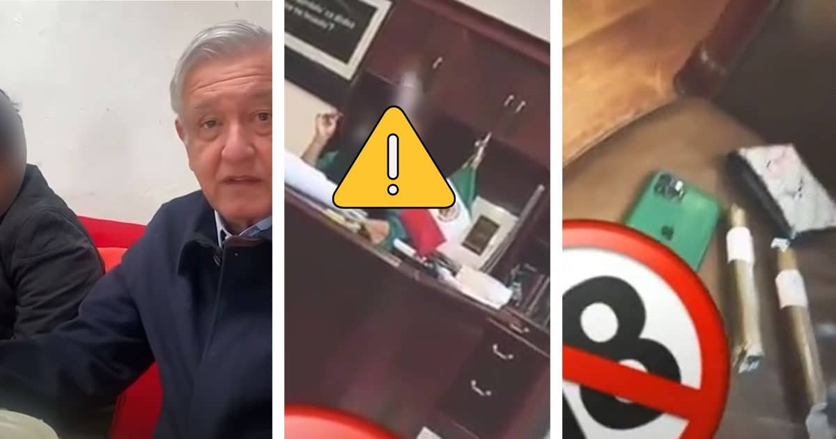 Exhiben En Redes Al Hijo Menor De Amlo Fumando En Palacio Nacional 4034